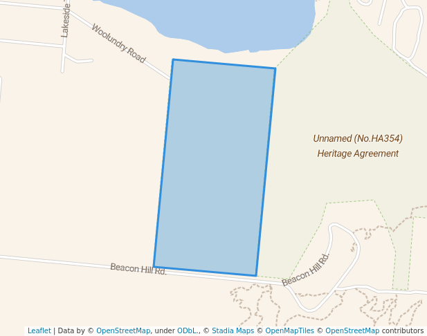 walking in Unnamed (No.HA108) Heritage Agreement map in Bray