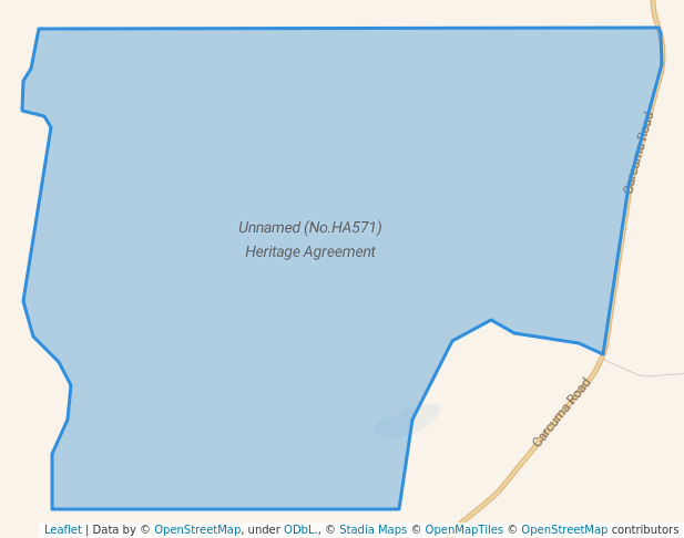 walking in Unnamed (No.HA571) Heritage Agreement map in Field