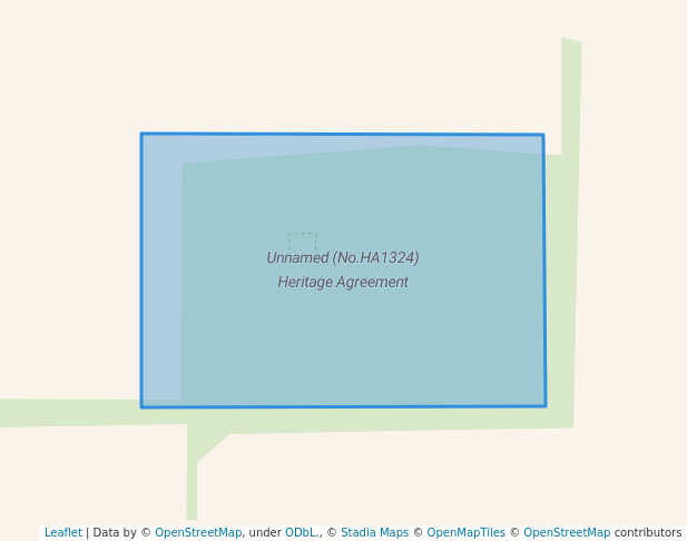 walking in Unnamed (No.HA1324) Heritage Agreement map in Urania