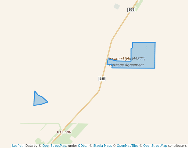 walking in Unnamed (No.HA821) Heritage Agreement map in Borrika