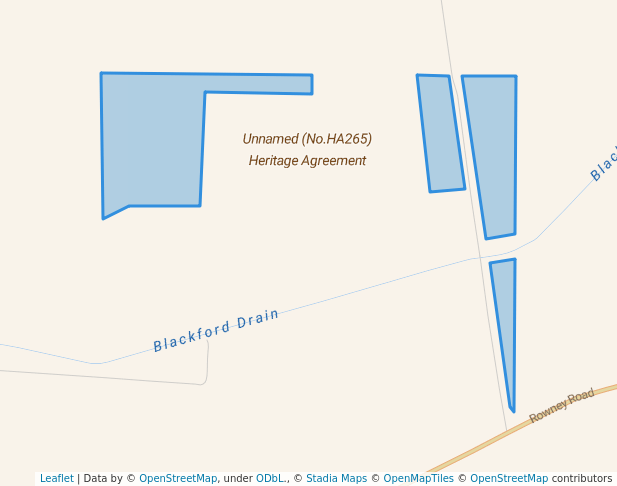 walking in Unnamed (No.HA265) Heritage Agreement map in West Range