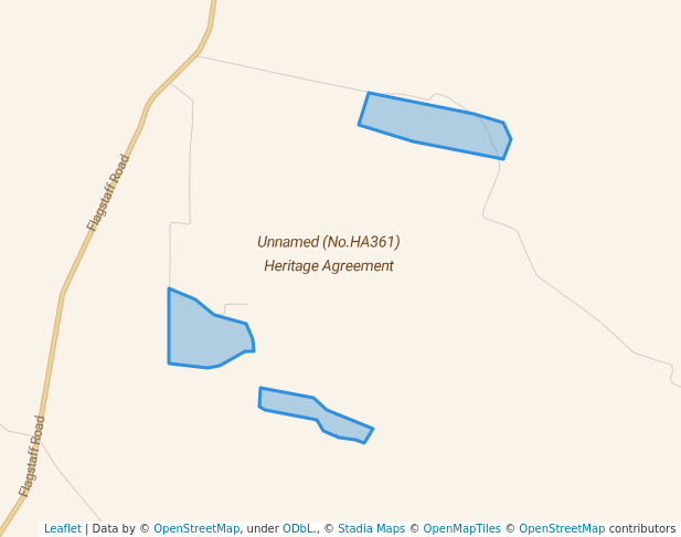 walking in Unnamed (No.HA361) Heritage Agreement map in Toora