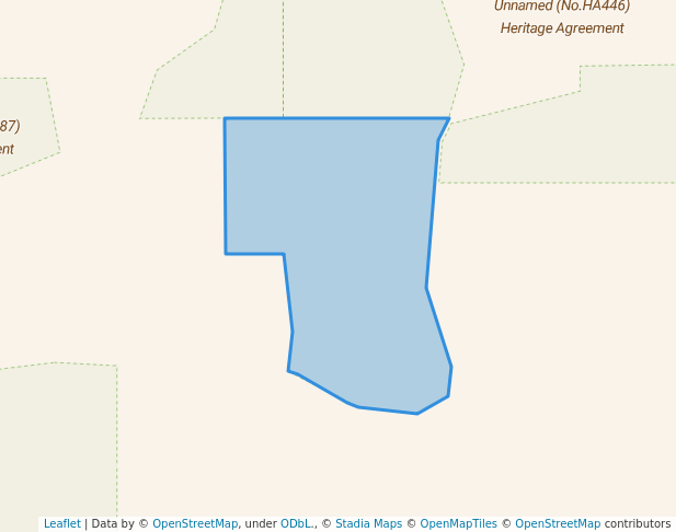 walking in Unnamed (No.HA866) Heritage Agreement map in Cocata
