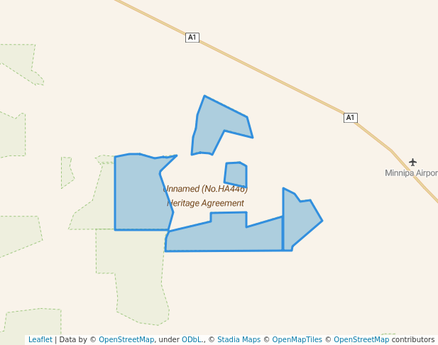 walking in Unnamed (No.HA446) Heritage Agreement map in Cocata