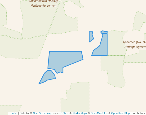 walking in Unnamed (No.HA487) Heritage Agreement map in Cocata