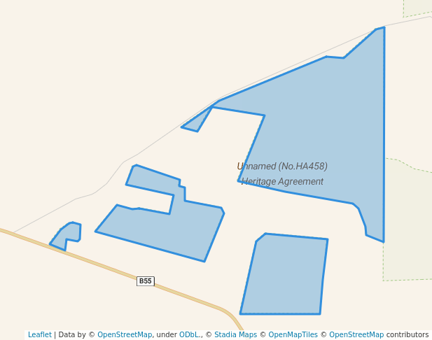 walking in Unnamed (No.HA458) Heritage Agreement map in Toora
