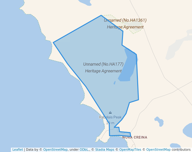 walking in Unnamed (No.HA177) Heritage Agreement map in Bray