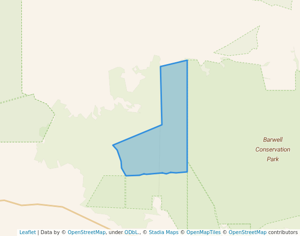 walking in Unnamed (No.HA560) Heritage Agreement map in Palkagee