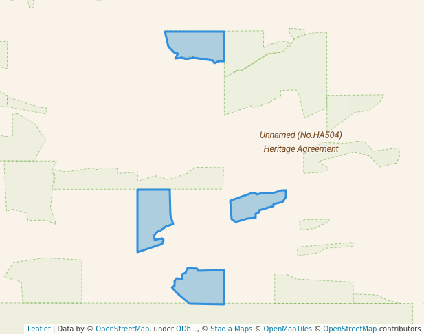 walking in Unnamed (No.HA475) Heritage Agreement map in Maggea