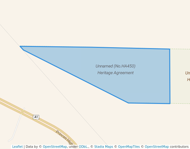 walking in Unnamed (No.HA450) Heritage Agreement map in Tailem Bend