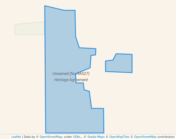 walking in Unnamed (No.HA527) Heritage Agreement map in Maggea