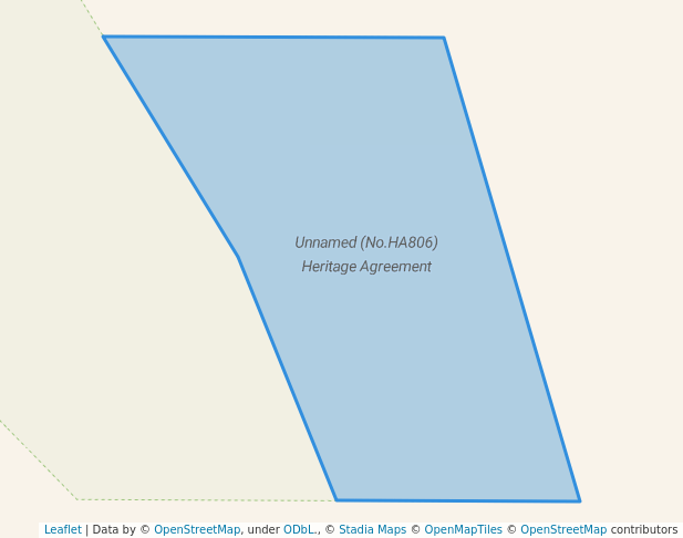 walking in Unnamed (No.HA806) Heritage Agreement map in Taratap