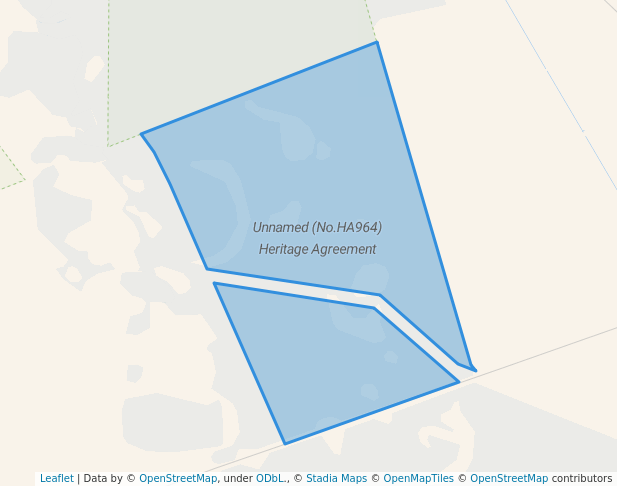 walking in Unnamed (No.HA964) Heritage Agreement map in Taratap