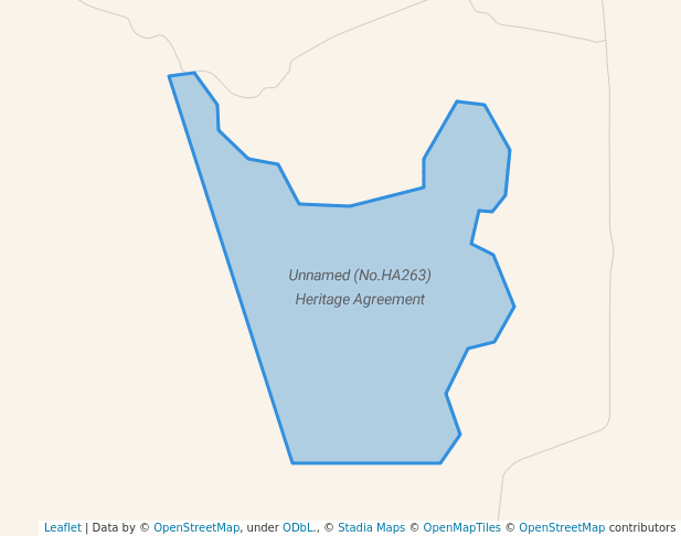 walking in Unnamed (No.HA263) Heritage Agreement map in Cowell
