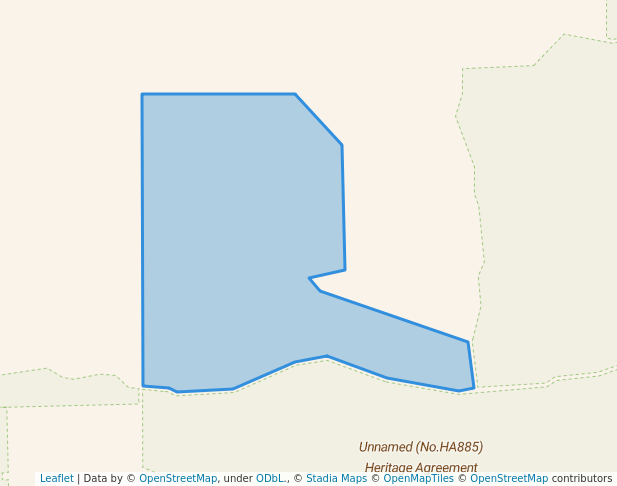 walking in Unnamed (No.HA602) Heritage Agreement map in Cocata