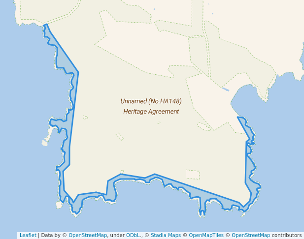 walking in Unnamed (No.HA152) Heritage Agreement map in Port Lincoln