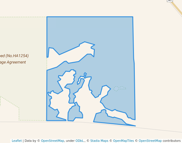 walking in Unnamed (No.HA232) Heritage Agreement map in Coorabie