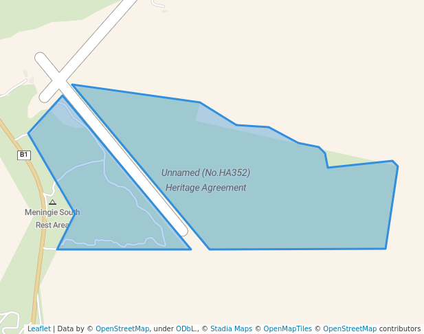walking in Unnamed (No.HA352) Heritage Agreement map in Meningie
