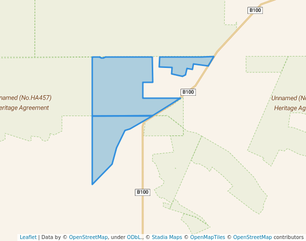 walking in Unnamed (No.HA589) Heritage Agreement map in Cowell