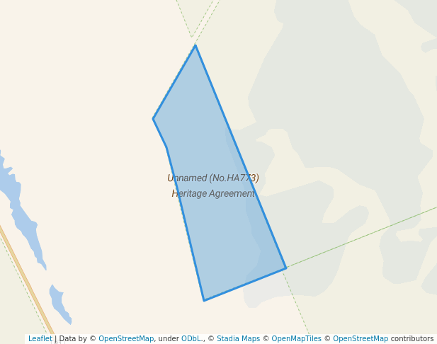 walking in Unnamed (No.HA773) Heritage Agreement map in Meningie