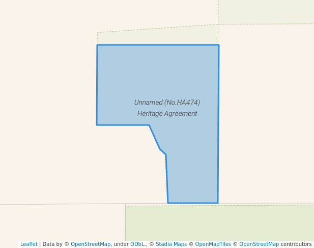 walking in Unnamed (No.HA474) Heritage Agreement map in Field