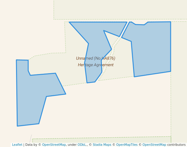walking in Unnamed (No.HA876) Heritage Agreement map in Cowell