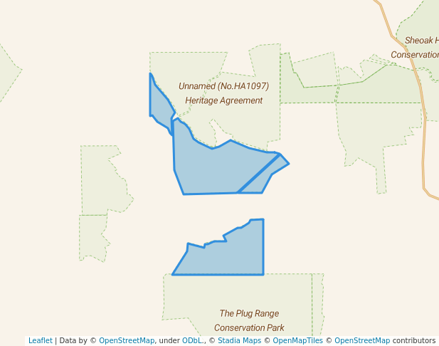 walking in Unnamed (No.HA833) Heritage Agreement map in Cowell