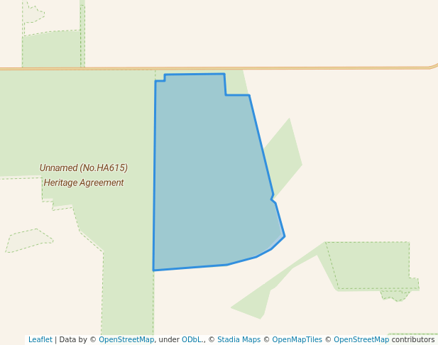 walking in Unnamed (No.HA607) Heritage Agreement map in Meningie