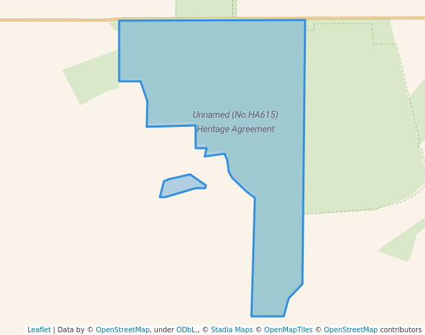 walking in Unnamed (No.HA615) Heritage Agreement map in Meningie