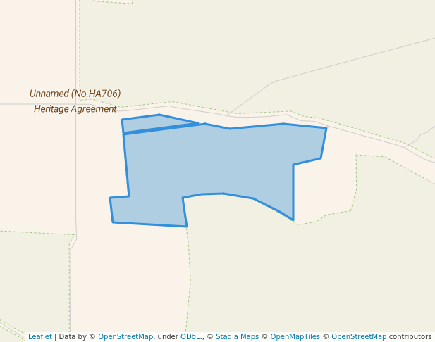 walking in Unnamed (No.HA1227) Heritage Agreement map in Borrika