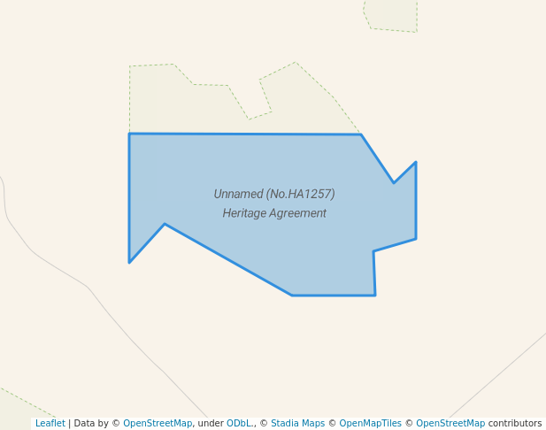 walking in Unnamed (No.HA1257) Heritage Agreement map in Coorabie