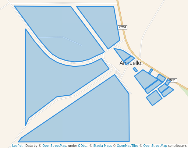 walking in Annuello Bushland Reserve map in Wemen