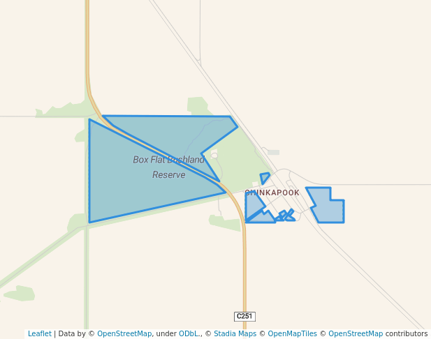 walking in Box Flat Bushland Reserve map in Bolton