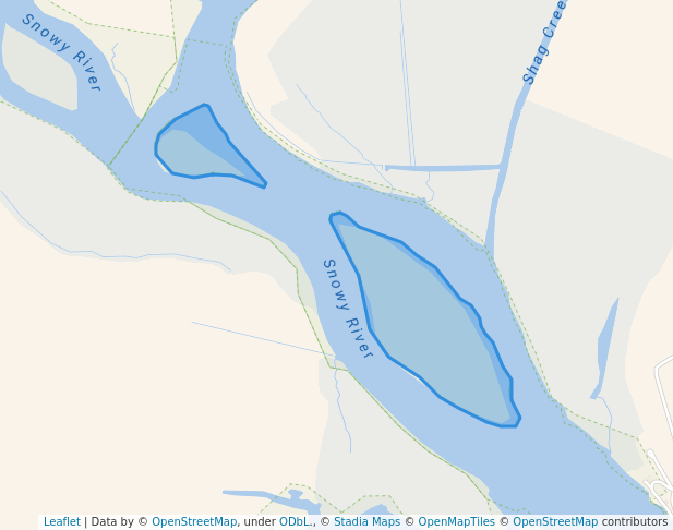 walking in First and Second Islands Flora Reserve map in Corringle