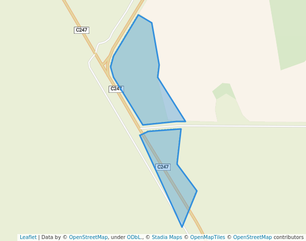 walking in Patchewollock North Bushland Reserve map in Patchewollock