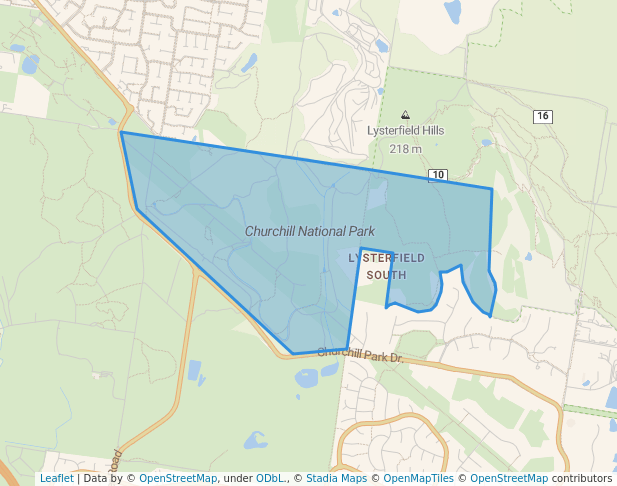 Churchill National Park