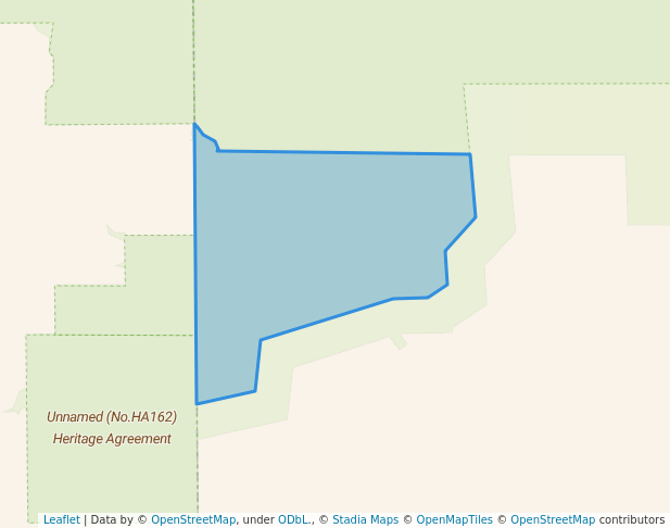 walking in Red Bluff Flora and Fauna Reserve map in Lillimur