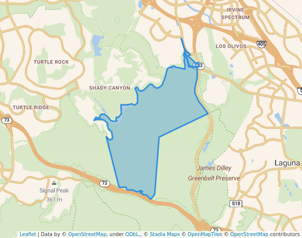 Shady Canyon Open Space Preserve