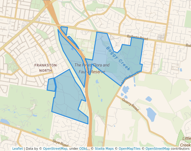 The Pines Flora and Fauna Reserve