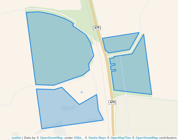 walking in Nowingi Bushland Reserve map in Carwarp