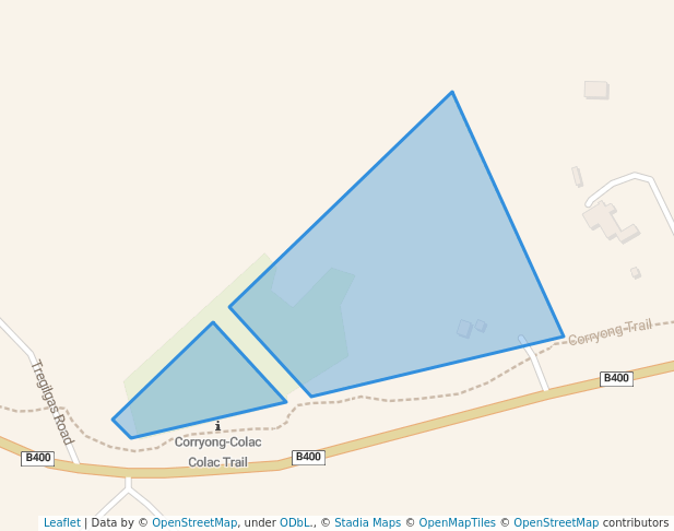 walking in Colac Colac Bushland Reserve map in Towong