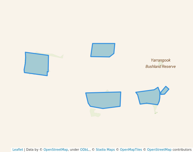 walking in Yarrangook Flora and Fauna Reserve map in Lillimur