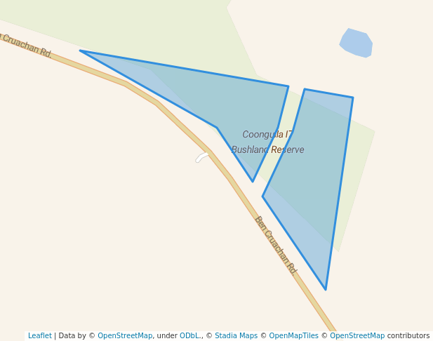 Coongulla I7 Bushland Reserve in Maffra West Upper | Map and Routes
