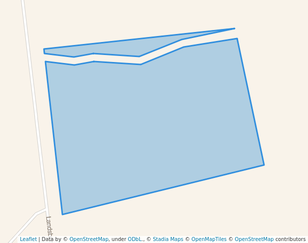 walking in Landsborough North Bushland Reserve map in Navarre