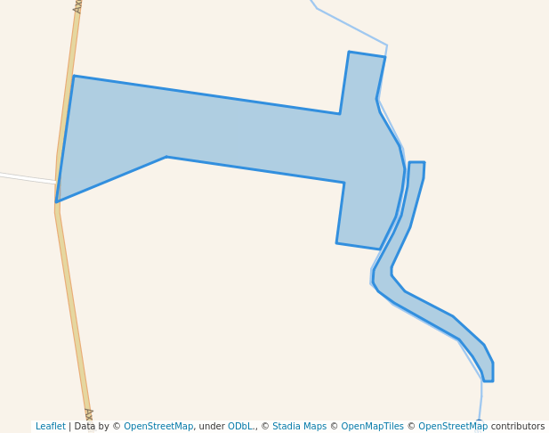 walking in Campaspe River K41 Streamside Reserve map in Goornong