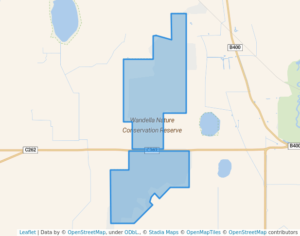walking in Wandella Nature Conservation Reserve map in Appin