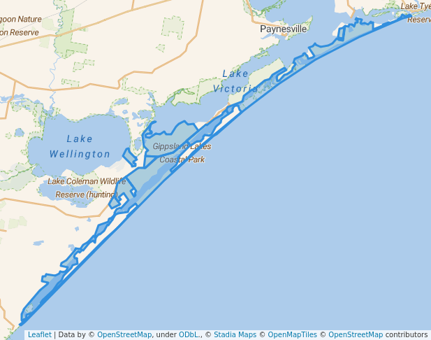 Gippsland Lakes Coastal Park