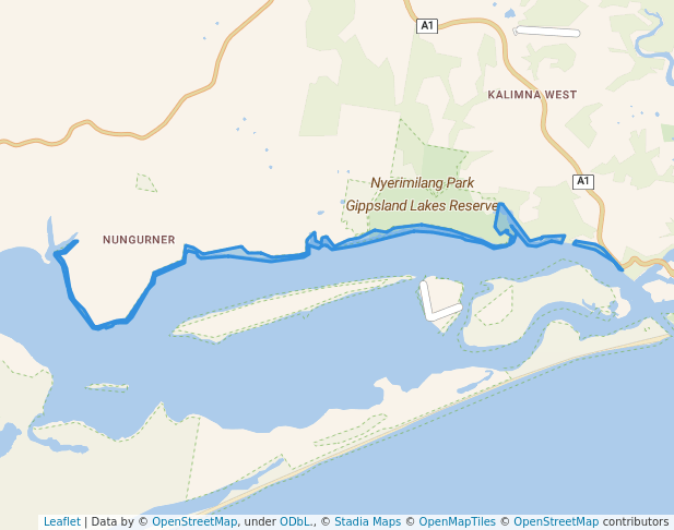 Bancroft Bay - Kalimna Gippsland Lakes Reserve