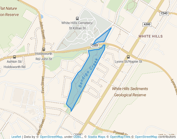 Bendigo Creek Streamside Reserve