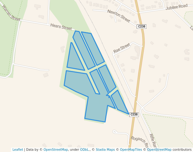 walking in Mossman Park Bushland Reserve map in Stawell West
